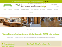 Tablet Screenshot of mosobamboosurfaces.co.uk